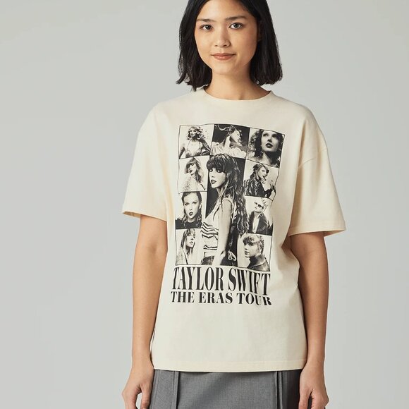 Taylor Swift | The Eras Tour Beige T-Shirt | Album - Picture 1 of 7